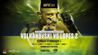 UFC 325 Александр Волкановски — Диего Лопес 1 февраля 2026
